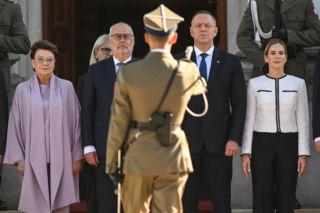 Para prezydencka z Estonii w Polsce. To pożegnalna wizyta.