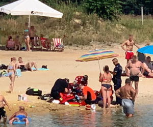Zmarła, bo ratowała dmuchane kółko
