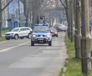 Tak krakowscy policjanci walczą z koronawirusem