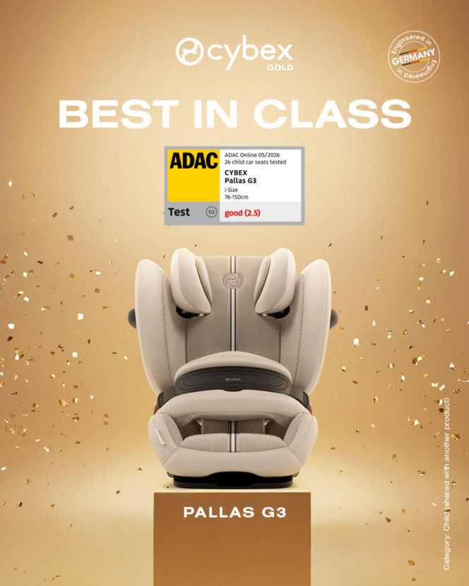 CYBEX ponownie w czołówce testów ADAC 2026