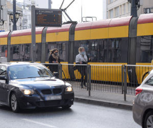 Rozenek jeździ tramwajem! 