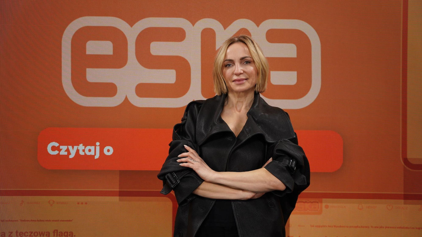 Anna Wyszkoni w formacie "Gwiazdy przejmują ESKA.pl"