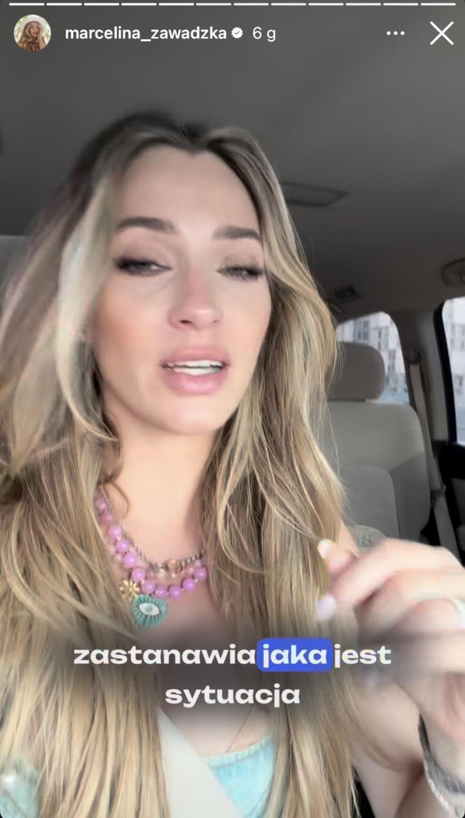 Marcelina Zawadzka uciekła z Polski do Dubaju trafiła pod irańskie rakiety