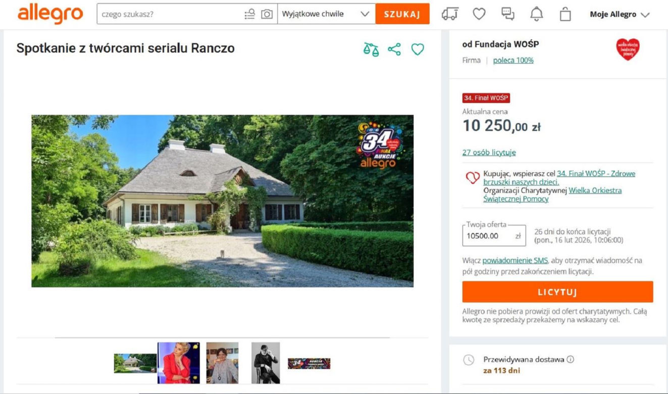 Nie lada gratka dla fanów "Rancza". Można spotkać się z aktorami w dworku Lucy. Wiadomo, co trzeba zrobić