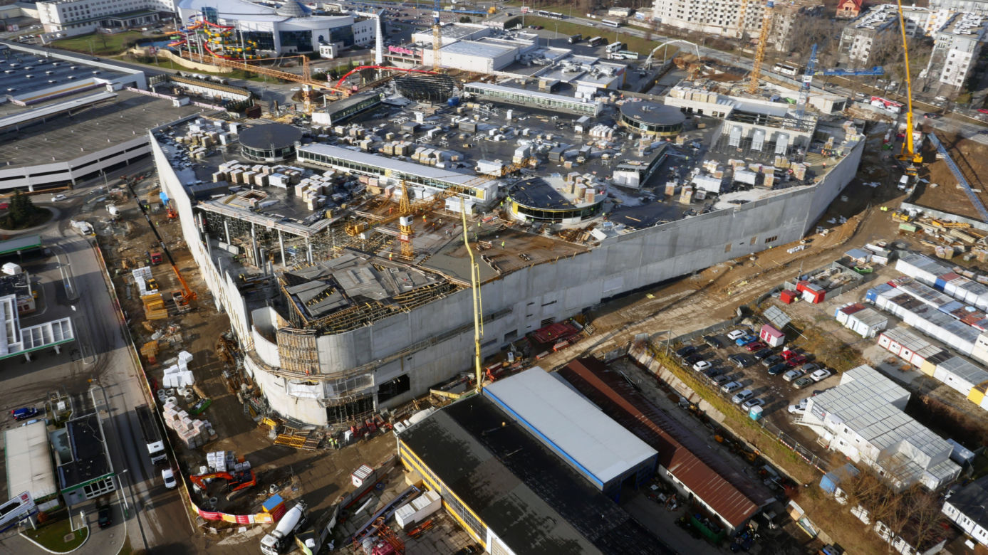 Tak rośnie Centrum Serenada [GALERIA ZDJĘĆ]