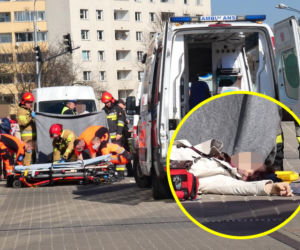 Groza na Mokotowie. Piesza potrącona przez auto