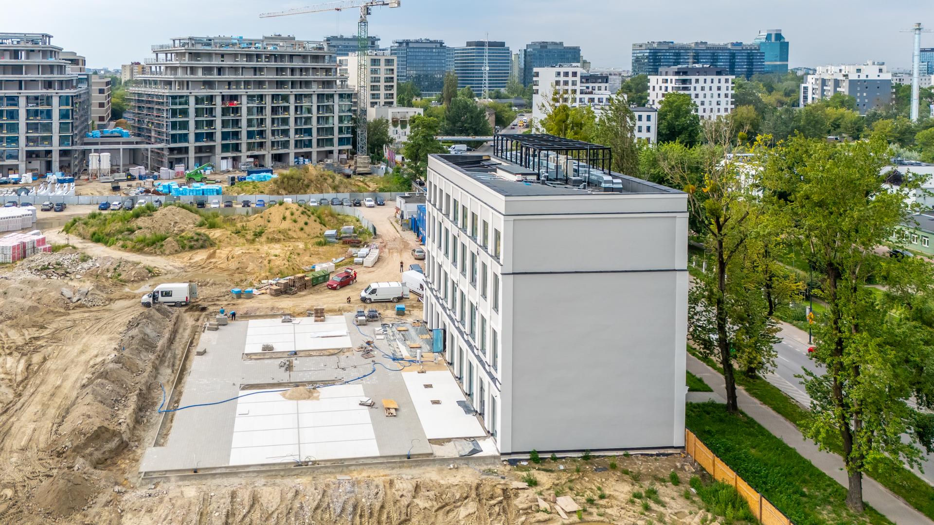 Budowa NOHO ONE w Warszawie