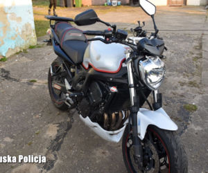 Wypadek z udziałem motocyklisty i rowerzysty w powiecie świebodzińskim