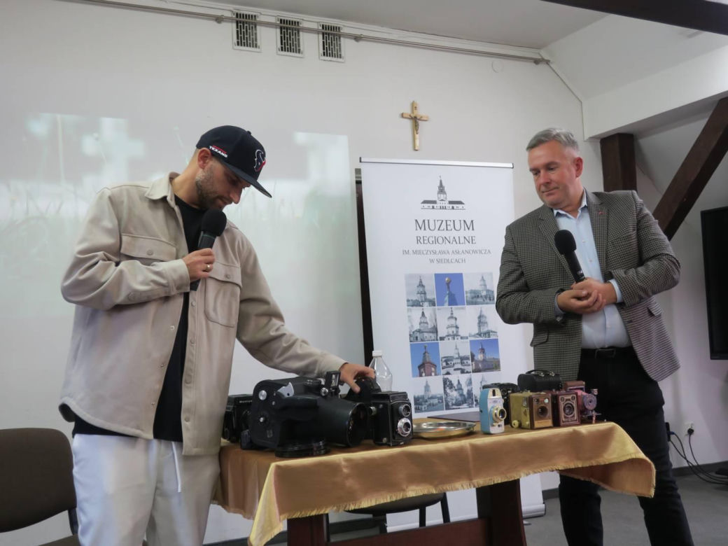 Spotkanie z Pawłem Przewoźnym w Muzeum Regionalnym w Siedlcach