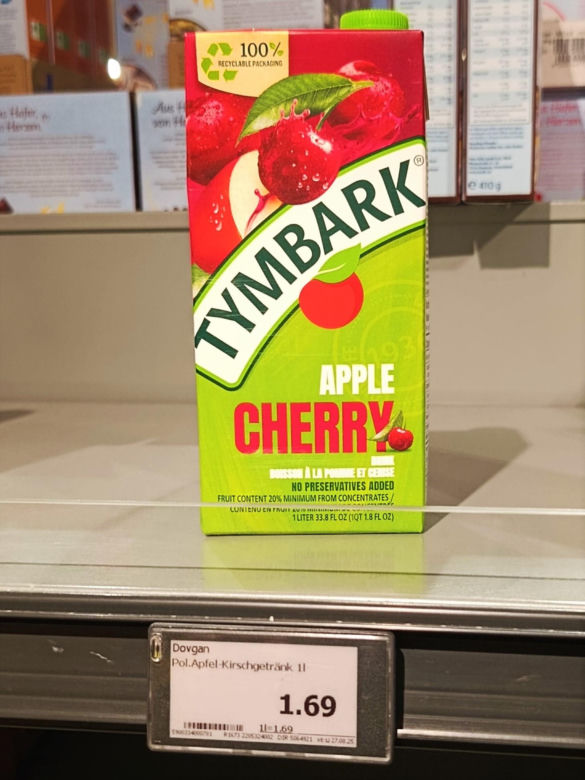 Polskie produkty w niemieckim supermarkecie