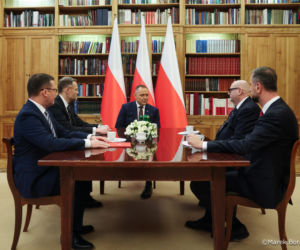 Najważniejsi politycy zjechali do prezydenta na rozmowy o Trybunale Konstytucyjnym