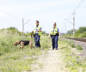 Zbrodnia w Trawnikach. Zamordował żonę i uciekł? Policjanci sprowadzili psy z Saksonii