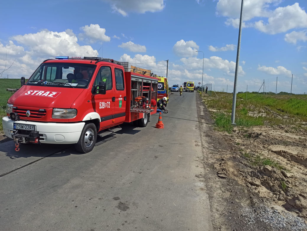 Tragiczny wypadek na trasie S5 koło Pruszcza! Jedna osoba zginęła na miejscu [ZDJĘCIA]