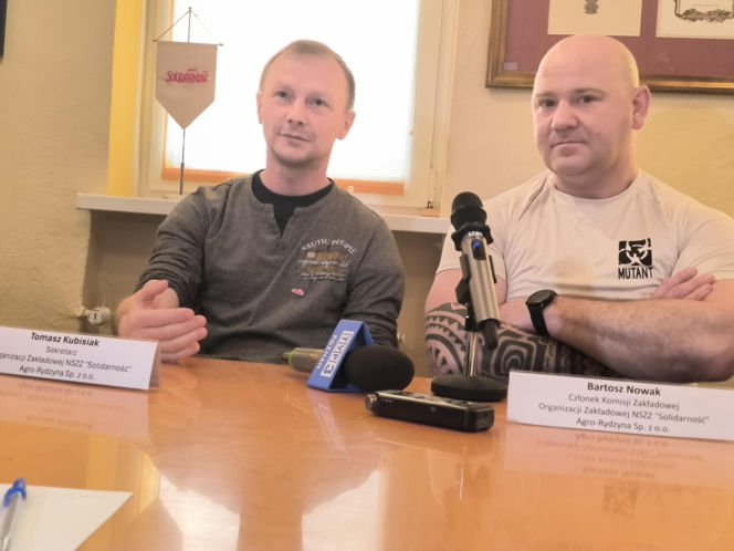 Konferencja prasowa w sprawie Agro Rydzyna