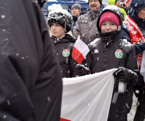 Powitanie Kacpra Tomasiaka w Bystrej 18.02.2026