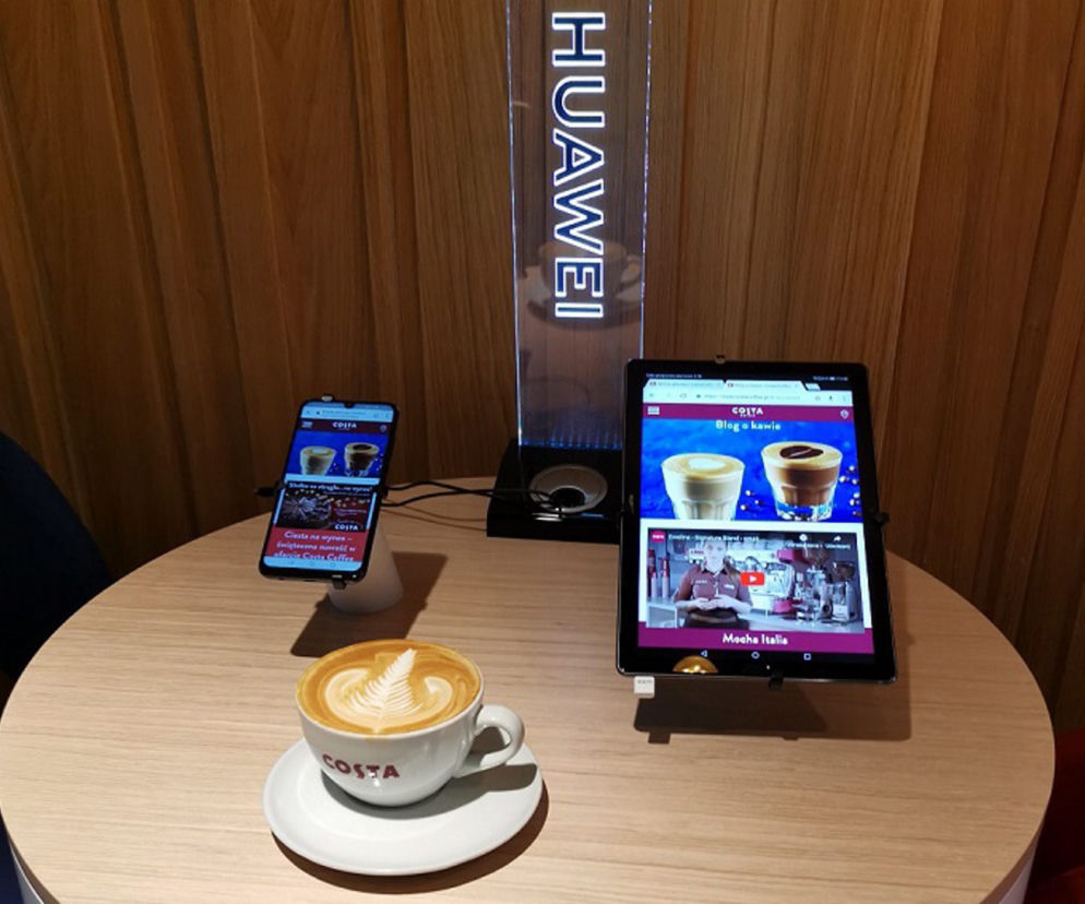 Huawei i Costa Coffee