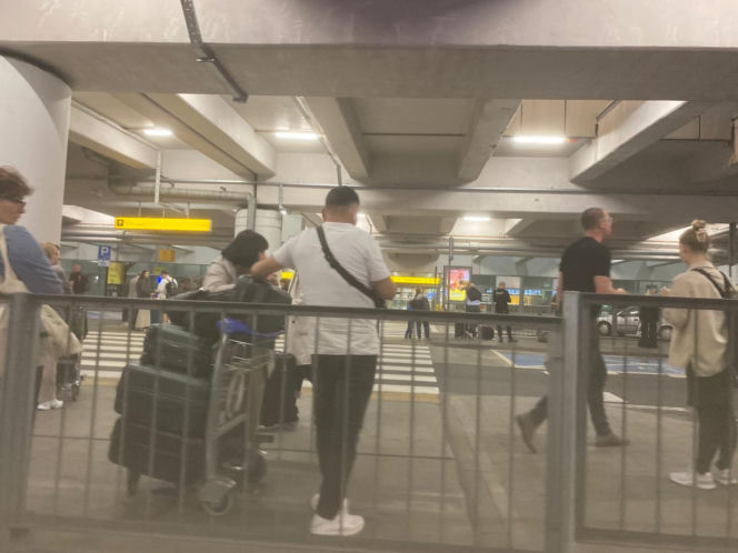 Paraliż na lotnisku Chopina