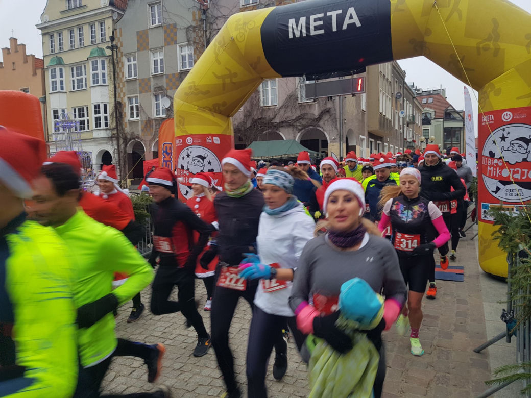 III Bieg Mikołajów w Olsztynie