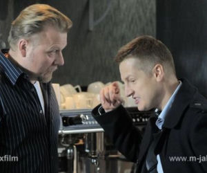 M jak miłość odc. 1001. Paweł (Rafał Mroczek), Janek (Jacek Lenartowicz)