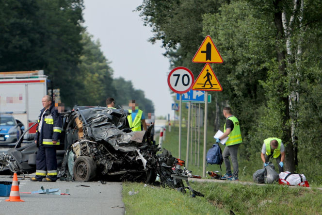 Widok małych zmasakrowanych ciał był przerażający
