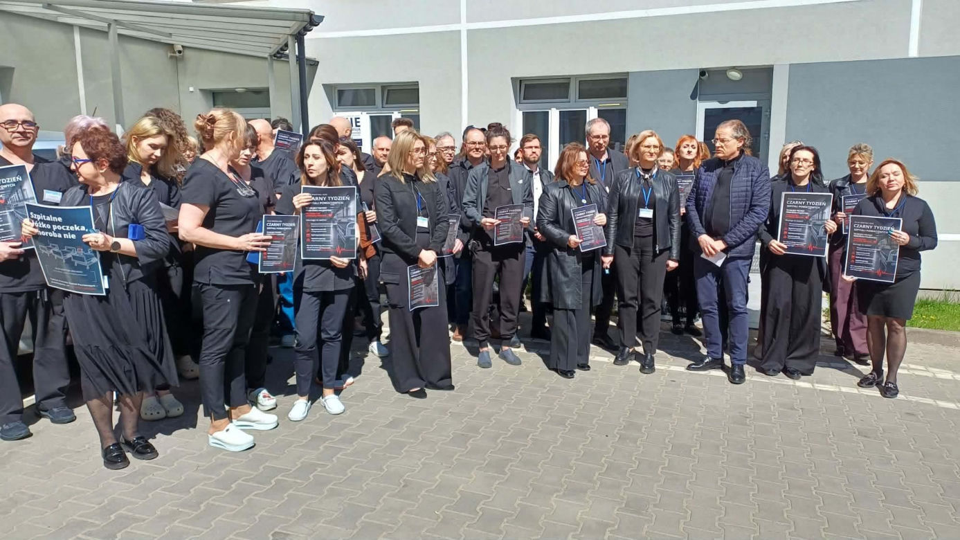"Czarny protest" w Starachowicach
