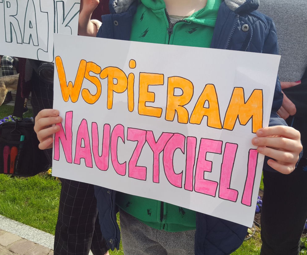 Kolejny dzień strajku nauczycieli