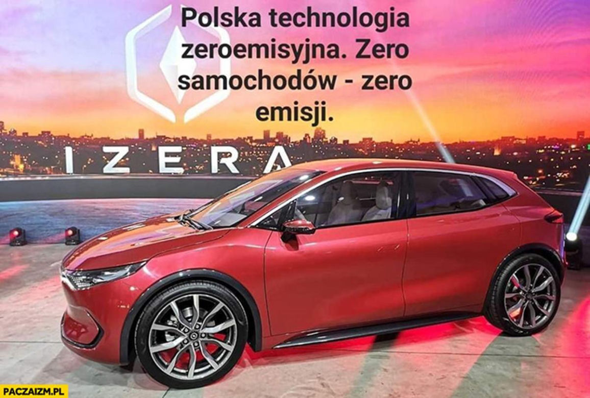 Izera miała być pierwszym polskim samochodem elektrycznym MEMY