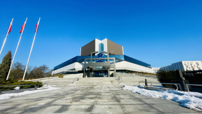 Biblioteka Śląska projektu Juranda Jareckiego, Marka Gierlotki i Stanisława Kwaśniewicza w Katowicach