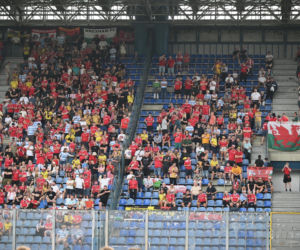 Wisła Kraków - Wrexham. Kibice