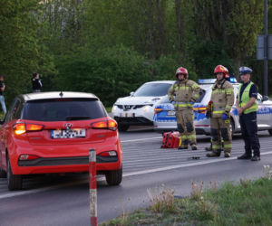 Potrącenie na pasach w Bydgoszczy! Dwie osoby poważnie ranne [ZDJĘCIA]