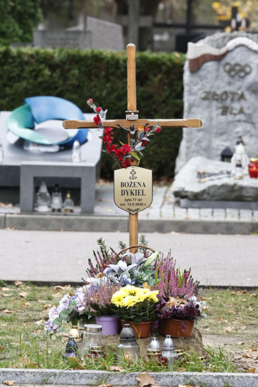 Bożena Dykiel - grób