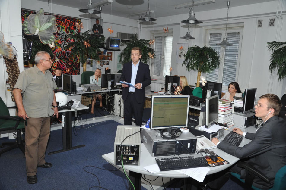 Maciej Orłoś świętuje 40-ste urodziny  "Teleexpressu"