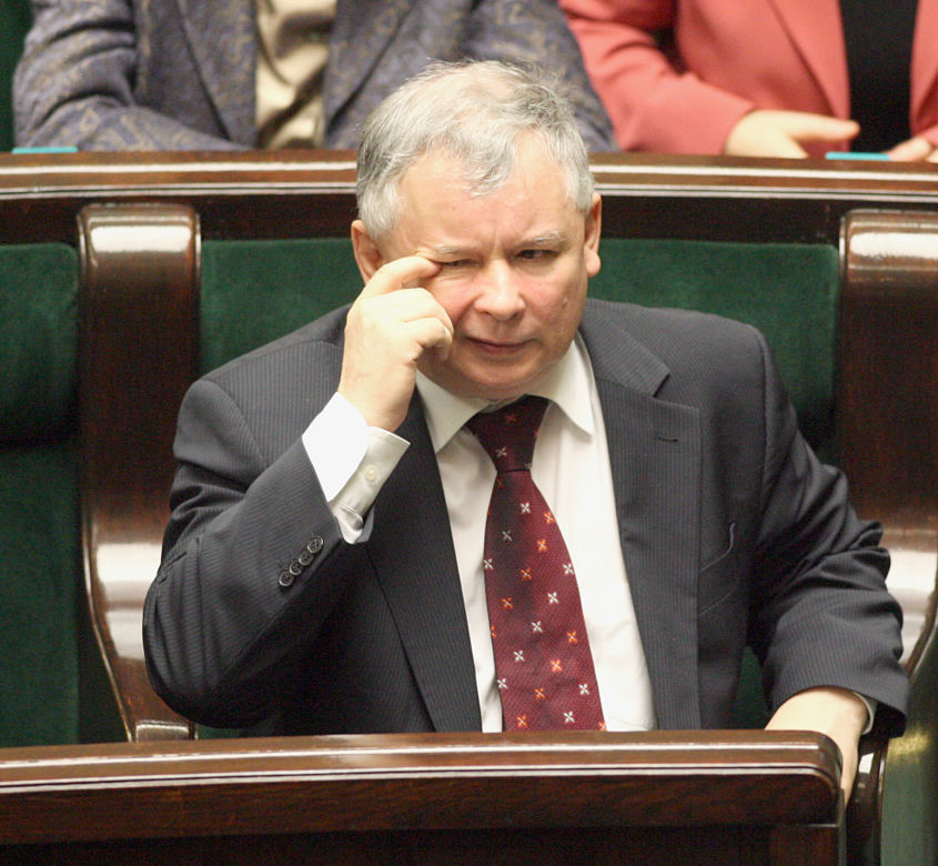 Fryzury Jarosława Kaczyńskiego