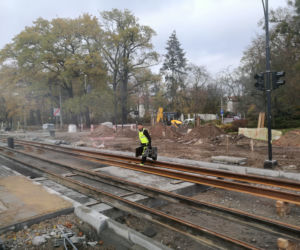 Trwają prace na Wałach gen. Sikorskiego i Chopina w Toruniu. Sprawdzamy co dzieje się na placu budowy