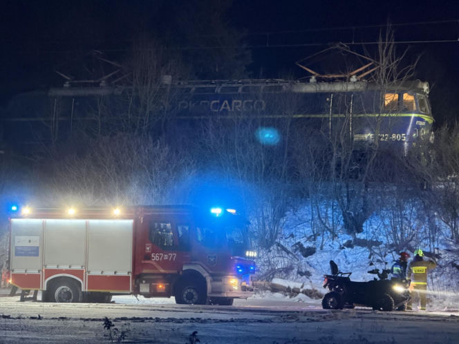 Wypadek kolejowy pod Warszawą