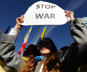 Warszawa w pierwszych dniach po rosyjskiej inwazji na Ukrainę