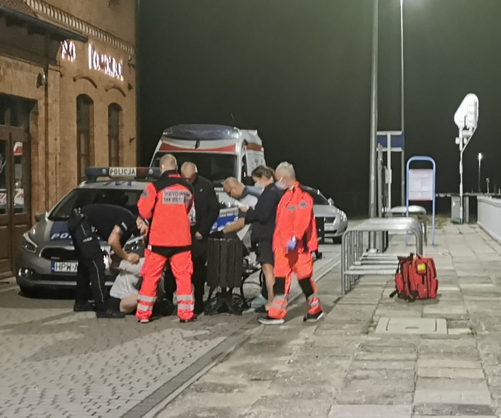 Pasażer pociągu zatrzymany 