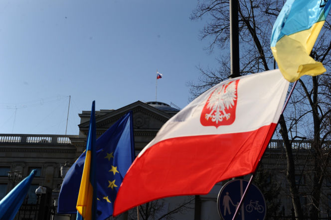 Warszawa w pierwszych dniach po rosyjskiej inwazji na Ukrainę