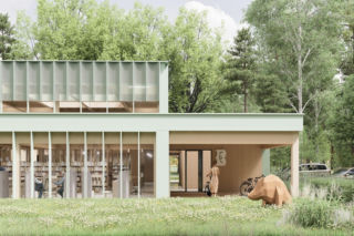 Na straży biblioteki stanie wielki dzik. Znamy wyniki konkursu: realizacje w Wesołej zaprojektuje biuro XYSTUDIO