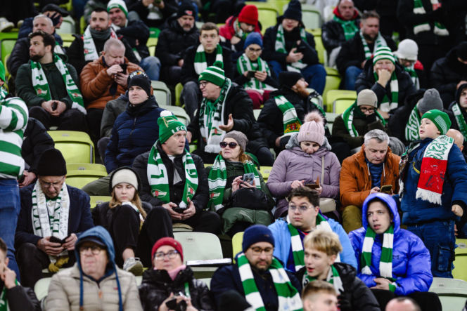 Lechia Gdańsk - Górnik Zabrze, zdjęcia kibiców i zawodników z meczu 18, kolejki PKO BP Ekstraklasy