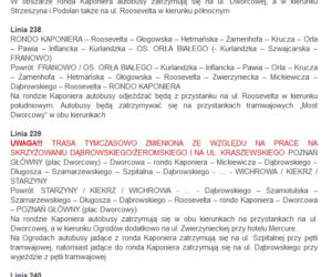Zmiany w rozkładzie MPK Poznań od 1 września