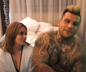 Popek i dziewczyna Kaśka
