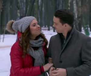 Pierwsza miłość. Luiza (Klaudia Halejcio), Natan (Krzysztof Kwiatkowski)