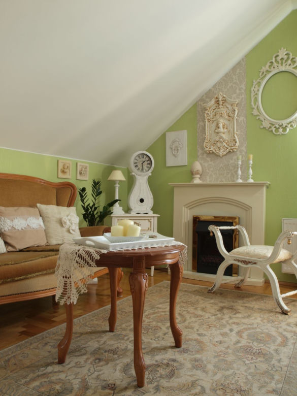 Salon w stylu angielskim