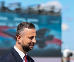 Żona Kosiniaka-Kamysza została matką chrzestną F-35