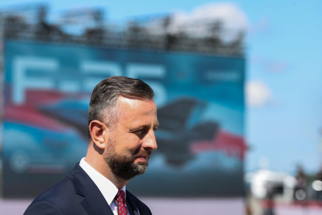 Żona Kosiniaka-Kamysza została matką chrzestną F-35