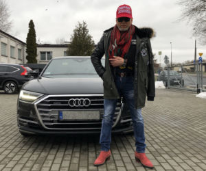 Krzysztof Rutkowski jeździ limuzyną Audi A8