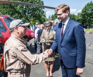 Nad lasami w woj. śląskim lata helikopter. Chodzi o ochronę przeciwpożarową [ZDJĘCIA]