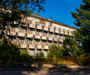 Opuszczone sanatorium wojskowe Wiarus w Ciechocinku