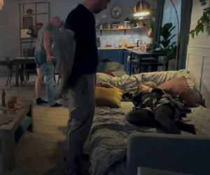 Barwy szczęścia, odcinek 3272. Bazylow (Andrzej Szeremeta), Sonia (Weronika Nockowska)